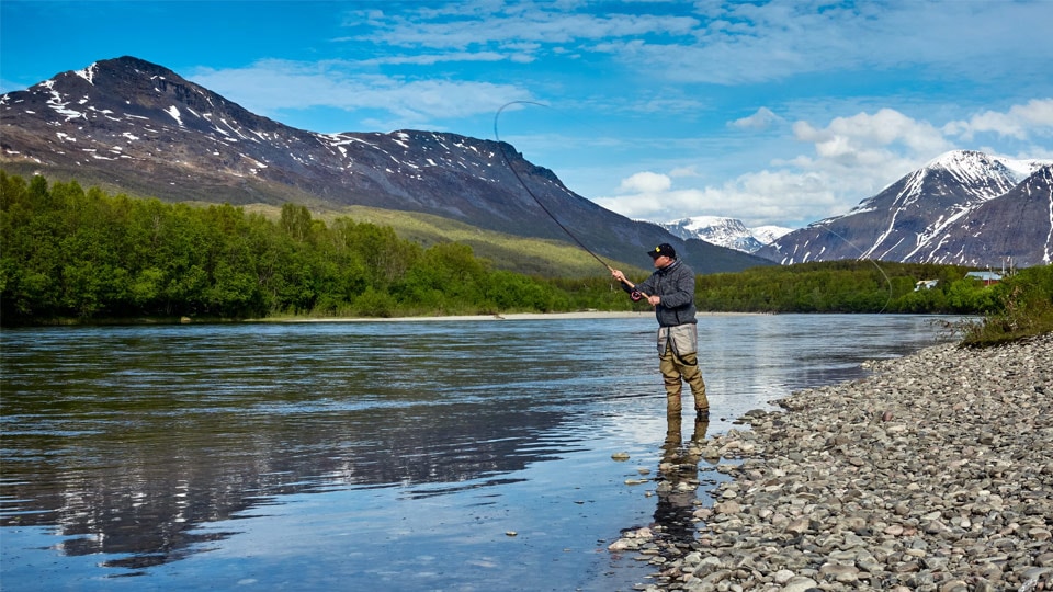 Salmon fishing